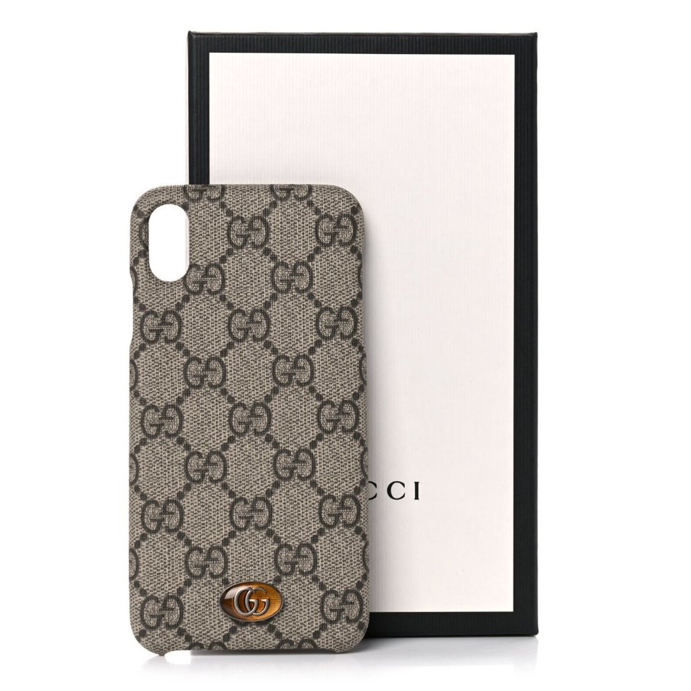 GG Supreme Monogram Ophidia iPhone XS Max Case